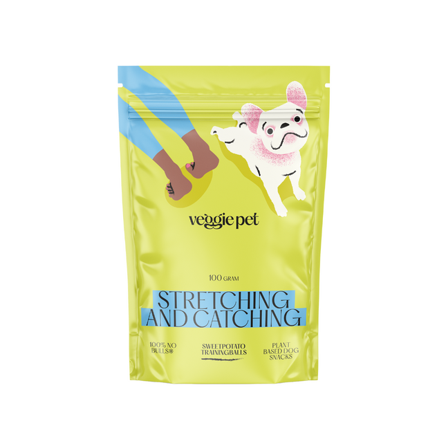 Veggiepet - Balles d'entraînement à la patate douce - Friandises d'entraînement pour chiens