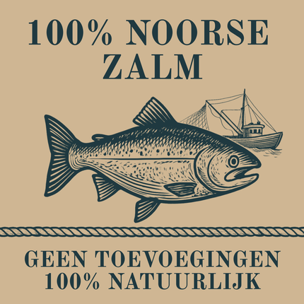 Capitaine Jacob - Peaux de saumon séchées avec chair - 750 grammes