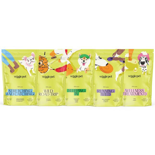 Veggiepet - Assortiment varié - 5 saveurs